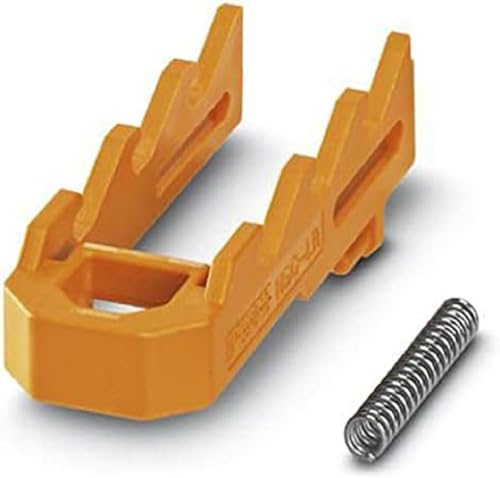 PHOENIX CONTACT HSC-LR 3U KIT 2003 Tragschienengehäuse, 3U, Lock-and-Release-System, Breite 16,1 mm, Höhe 45,95 mm, Tiefe 8,8 mm, Orange (2003), 10 Stück von PHOENIX CONTACT
