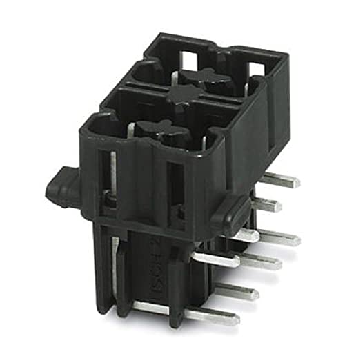 PHOENIX CONTACT HSCH 2,5-2U/8 9005 Leiterplattengrundleiste, Nennquerschnitt 2,5 mm², Schwarz, Anzahl der Anschlüsse 8, Artikelfamilie HSCH 2,5/..-G, Rastermaß 5 mm, 50 Stück PHOENIX CONTACT HSCH 2,5-2U/8 9005 Leiterplattengrundleiste, Nennquerschnitt 2,5 mm², Schwarz, Anzahl der Anschlüsse 8, Artikelfamilie HSCH 2,5/..-G, Rastermaß 5 mm, 50 Stück von PHOENIX CONTACT