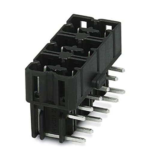 PHOENIX CONTACT HSCH 2,5-3U/12 9005 Leiterplattengrundleiste, Nennquerschnitt 2,5 mm², Schwarz, Anzahl der Anschlüsse 12, Artikelfamilie HSCH 2,5/..-G, Rastermaß 5 mm, 50 Stück PHOENIX CONTACT HSCH 2,5-3U/12 9005 Leiterplattengrundleiste, Nennquerschnitt 2,5 mm², Schwarz, Anzahl der Anschlüsse 12, Artikelfamilie HSCH 2,5/..-G, Rastermaß 5 mm, 50 Stück von PHOENIX CONTACT