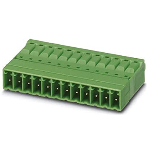 PHOENIX CONTACT IFMC 1,5/6-ST-3,5 Leiterplattenstecker, Nennquerschnitt 1,5 mm², Grün, Anzahl der Anschlüsse 6, Artikelfamilie IFMC 1,5/..-ST, Rastermaß 3,5 mm, 50 Stück PHOENIX CONTACT IFMC 1,5/6-ST-3,5 Leiterplattenstecker, Nennquerschnitt 1,5 mm², Grün, Anzahl der Anschlüsse 6, Artikelfamilie IFMC 1,5/..-ST, Rastermaß 3,5 mm, 50 Stück von PHOENIX CONTACT