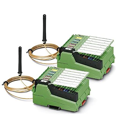 PHOENIX CONTACT ILB BT ADIO MUX-OMNI Funk-MUX-Set, Omni-Rundstrahlantennen mit 1.5-m-Kabel von PHOENIX CONTACT