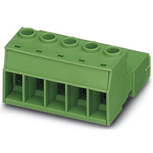 PHOENIX CONTACT IPC 16/5-ST-10,16 Leiterplattensteckverbinder, 16 mm² Nennquerschnitt, 5 Anschlüsse, IPC 16/..-ST Artikelfamilie, 10.16 mm Rastermaß, Grün, 25 Stück PHOENIX CONTACT IPC 16/5-ST-10,16 Leiterplattensteckverbinder, 16 mm² Nennquerschnitt, 5 Anschlüsse, IPC 16/..-ST Artikelfamilie, 10.16 mm Rastermaß, Grün, 25 Stück von PHOENIX CONTACT