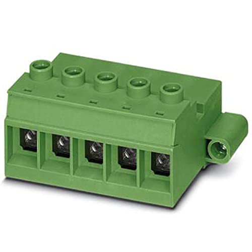 PHOENIX CONTACT IPC 35 HC6-STF-15.00 Printed circuit board connector, 35mm² nominal cross-section, 6 number of positions, IPC 35 HC..-STF article family, 15mm pitch, green, 10 pieces von PHOENIX CONTACT