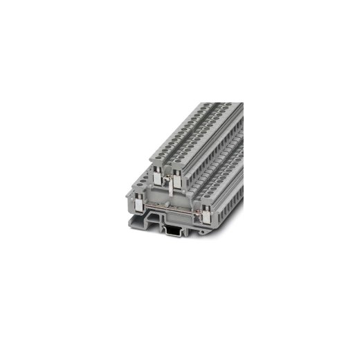 PHOENIX CONTACT MBKKB 2.5-BE Mini-Durchgangsklemme, 500V Nennspannung, 24A Nennstrom, 0.2mm²-4mm² Querschnitt, 24-12 AWG, 62mm Länge, 5.2mm Breite, Grau, 50 Stück PHOENIX CONTACT MBKKB 2.5-BE Mini-Durchgangsklemme, 500V Nennspannung, 24A Nennstrom, 0.2mm²-4mm² Querschnitt, 24-12 AWG, 62mm Länge, 5.2mm Breite, Grau, 50 Stück von PHOENIX CONTACT