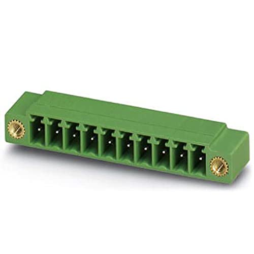 PHOENIX CONTACT MC 1,5/2-GF-3,5 Leiterplattengrundleiste, Nennquerschnitt 1,5 mm², Farbe grün, Anzahl der Anschlüsse 2, Artikelfamilie MC 1,5/..-GF, Rastermaß 3,5 mm, 250 Stück PHOENIX CONTACT MC 1,5/2-GF-3,5 Leiterplattengrundleiste, Nennquerschnitt 1,5 mm², Farbe grün, Anzahl der Anschlüsse 2, Artikelfamilie MC 1,5/..-GF, Rastermaß 3,5 mm, 250 Stück von PHOENIX CONTACT