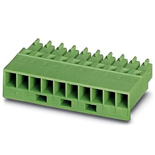 PHOENIX CONTACT MCC 1/3-STZ-3,81 Leiterplattenstecker, Nennquerschnitt 1 mm², Grün, Anzahl der Anschlüsse 3, Artikelfamilie MCC 1/..-STZ, Rastermaß 3,81 mm, 50 Stück PHOENIX CONTACT MCC 1/3-STZ-3,81 Leiterplattenstecker, Nennquerschnitt 1 mm², Grün, Anzahl der Anschlüsse 3, Artikelfamilie MCC 1/..-STZ, Rastermaß 3,81 mm, 50 Stück von PHOENIX CONTACT