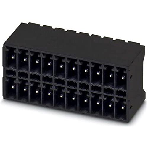 PHOENIX CONTACT MCDN 1,5/10-G1-3,81 P14THR Leiterplattensteckverbinder, Schwarz, 1.5 mm² Nennquerschnitt, 8 A, 160 V, 20 Polzahl, MCDN 1,5/..-G1-THR Artikelfamilie, 3.81 mm Rastermaß, 30 Stück PHOENIX CONTACT MCDN 1,5/10-G1-3,81 P14THR Leiterplattensteckverbinder, Schwarz, 1.5 mm² Nennquerschnitt, 8 A, 160 V, 20 Polzahl, MCDN 1,5/..-G1-THR Artikelfamilie, 3.81 mm Rastermaß, 30 Stück von PHOENIX CONTACT