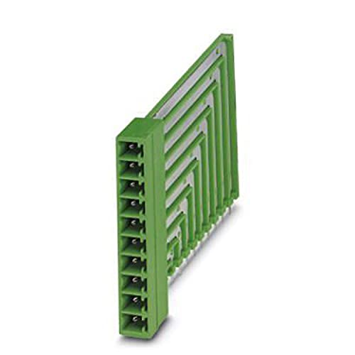 PHOENIX CONTACT MCO 1,5/8-GR-3,81 Leiterplattengrundleiste, 1.5 mm² Nennquerschnitt, 8 Anschlüsse, MCO 1,5/..-GR Reichweite, 3.81 mm Rastermaß, Grün, 50 Stück von PHOENIX CONTACT