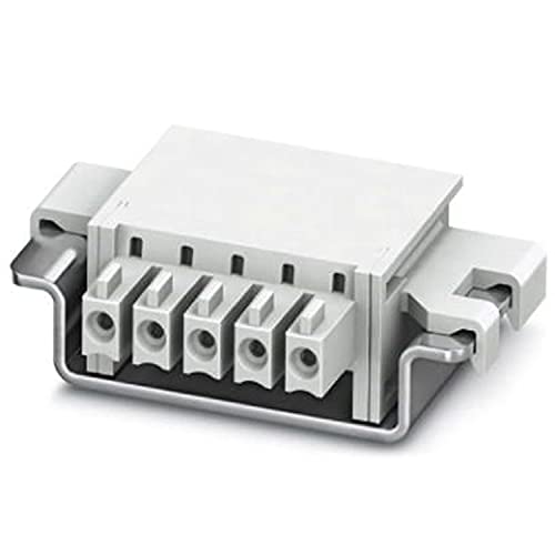 PHOENIX CONTACT ME 22,5 TBUS ADAPTER KMGY Tragschienen-Busadapter für ME und ME-MAX, 5 Parallele Pole, Lichtgrau, 50 Stück PHOENIX CONTACT ME 22,5 TBUS ADAPTER KMGY Tragschienen-Busadapter für ME und ME-MAX, 5 Parallele Pole, Lichtgrau, 50 Stück von PHOENIX CONTACT