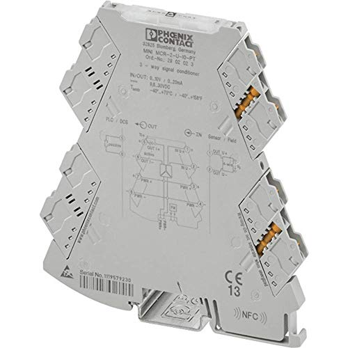 PHOENIX CONTACT MINI MCR-2-I0-U 3-Wege-Trennverstärker mit Steckbarer Anschlusstechnik zur Galvanischen Trennung von Analogsignalen, 0... 20mA Eingangssignal, Schraubanschlusstechnik PHOENIX CONTACT MINI MCR-2-I0-U 3-Wege-Trennverstärker mit Steckbarer Anschlusstechnik zur Galvanischen Trennung von Analogsignalen, 0... 20mA Eingangssignal, Schraubanschlusstechnik von PHOENIX CONTACT