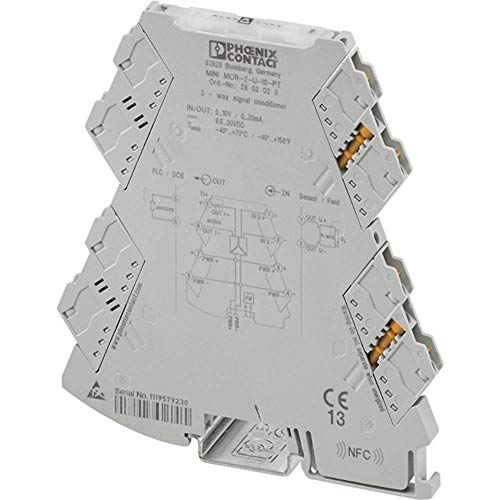 Phoenix Contact MINI MCR Signalwandler, Signalwandler 9.6 → 30V dc, Strom 4 → 20mA EIN/Spannung 0 Phoenix Contact MINI MCR Signalwandler, Signalwandler 9.6 → 30V dc, Strom 4 → 20mA EIN/Spannung 0 von PHOENIX CONTACT