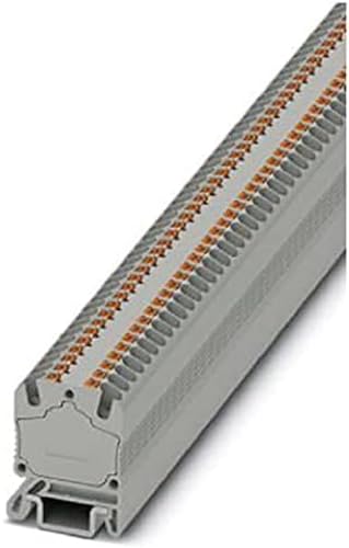 PHOENIX CONTACT MP 1,5 Microdurchgangsklemme, 500V Nennspannung, 17.5A Nennstrom, Push-in-Anschluss, Grau, 50 Stück von PHOENIX CONTACT