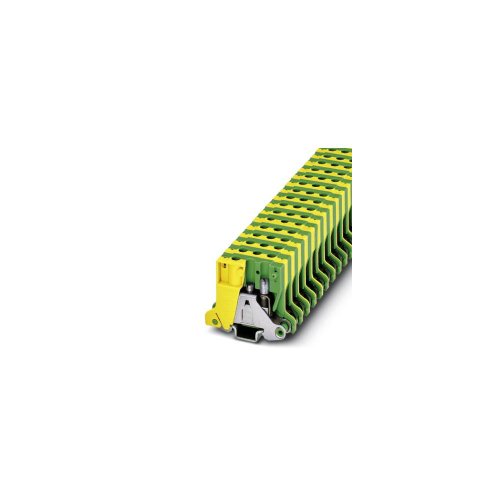 PHOENIX CONTACT MSLKG 5 Schutzleiter Reihenklemme, Schraubanschluss, 2 Anschlüsse, 0.2mm²-4 mm² Querschnitt, 24-12 AWG, 8.2mm Breite, Grün/Gelb, 50 Stück PHOENIX CONTACT MSLKG 5 Schutzleiter Reihenklemme, Schraubanschluss, 2 Anschlüsse, 0.2mm²-4 mm² Querschnitt, 24-12 AWG, 8.2mm Breite, Grün/Gelb, 50 Stück von PHOENIX CONTACT