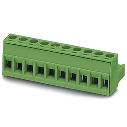 PHOENIX CONTACT MSTB 2,5/24-ST-5,08 Leiterplattenstecker, Grün, 2.5 mm² Nennquerschnitt, 24 Anschlüsse, MSTB 2,5/..-ST, 5.08mm Rastermaß, 50 Stück PHOENIX CONTACT MSTB 2,5/24-ST-5,08 Leiterplattenstecker, Grün, 2.5 mm² Nennquerschnitt, 24 Anschlüsse, MSTB 2,5/..-ST, 5.08mm Rastermaß, 50 Stück von PHOENIX CONTACT
