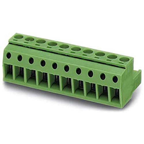 PHOENIX CONTACT MSTBP 2,5/13-ST Leiterplattenstecker, Grün, 2.5 mm² Nennquerschnitt, 13 Anschlüsse, MSTBP 2,5/..-ST, 5mm Rastermaß, 50 Stück PHOENIX CONTACT MSTBP 2,5/13-ST Leiterplattenstecker, Grün, 2.5 mm² Nennquerschnitt, 13 Anschlüsse, MSTBP 2,5/..-ST, 5mm Rastermaß, 50 Stück von PHOENIX CONTACT