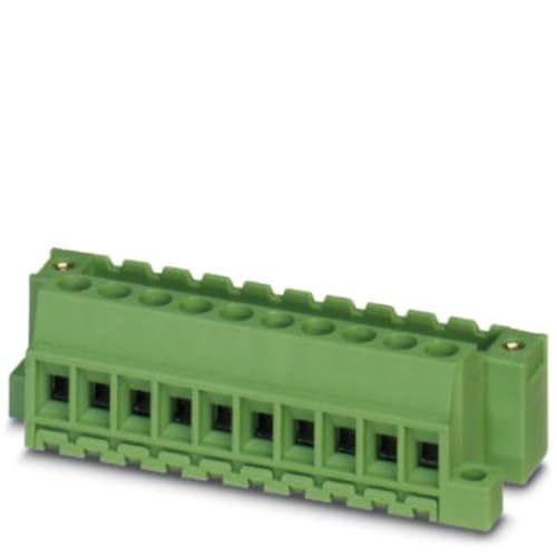 PHOENIX CONTACT MVSTBU 2,5/4-GFB-5,08 Direktsteckblock, 2.5 mm² Nennquerschnitt, 4 Anschlüsse, MVSTBU 2.5/..-GFB Artikelfamilie, 5.08mm Rastermaß, Grün, 50 Stück PHOENIX CONTACT MVSTBU 2,5/4-GFB-5,08 Direktsteckblock, 2.5 mm² Nennquerschnitt, 4 Anschlüsse, MVSTBU 2.5/..-GFB Artikelfamilie, 5.08mm Rastermaß, Grün, 50 Stück von PHOENIX CONTACT