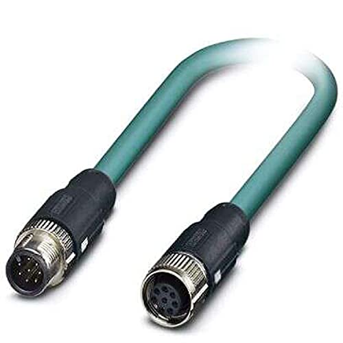 PHOENIX CONTACT NBC-MS/2.0-94B/FS SCO Netzwerkkabel, 1 GBit/s Ethernet circat5, 8 Polig, PUR, Geschirmt, M12 SPEEDCON/IP67 Stecker Gerade, 2m Kabellänge, Wasserblau PHOENIX CONTACT NBC-MS/2.0-94B/FS SCO Netzwerkkabel, 1 GBit/s Ethernet circat5, 8 Polig, PUR, Geschirmt, M12 SPEEDCON/IP67 Stecker Gerade, 2m Kabellänge, Wasserblau von PHOENIX CONTACT