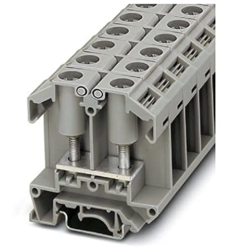 PHOENIX CONTACT OTTA 25-M5 Universalklemme mit Bolzenanschluss, 0.1mm²-25mm² Querschnitt, 18 mm Breite, Grau, 50 Stück PHOENIX CONTACT OTTA 25-M5 Universalklemme mit Bolzenanschluss, 0.1mm²-25mm² Querschnitt, 18 mm Breite, Grau, 50 Stück von PHOENIX CONTACT