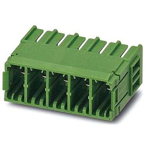 PHOENIX CONTACT PC 5/11-G-7,62 Leiterplattengrundleiste, 41 A, 630 V, 6 mm² Nennquerschnitt, Grün, 11 Anzahl der Potenziale, PC 5/..-G Artikelfamilie, 7,62mm Rastermaß, 5 mm Pinlänge, 50 Stück PHOENIX CONTACT PC 5/11-G-7,62 Leiterplattengrundleiste, 41 A, 630 V, 6 mm² Nennquerschnitt, Grün, 11 Anzahl der Potenziale, PC 5/..-G Artikelfamilie, 7,62mm Rastermaß, 5 mm Pinlänge, 50 Stück von PHOENIX CONTACT