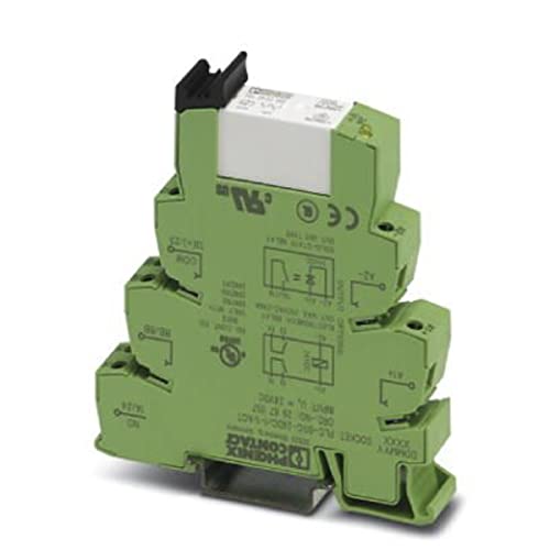 PHOENIX CONTACT PLC-RSC-24DC/1-1/ACT Relaismodul für Ausgabefunktionen, 2 Schließer (1-1), Eingangsspannung 24 V DC, 10 Stück von PHOENIX CONTACT