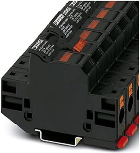 PHOENIX CONTACT PT 10,3-HESILED 1000V Sicherungsreihenklemme, Schwarz, 1000 V, 20 A, Push-in-Anschluss, 1,5 mm²- 10 mm² Querschnitt, 10 Stück PHOENIX CONTACT PT 10,3-HESILED 1000V Sicherungsreihenklemme, Schwarz, 1000 V, 20 A, Push-in-Anschluss, 1,5 mm²- 10 mm² Querschnitt, 10 Stück von PHOENIX CONTACT