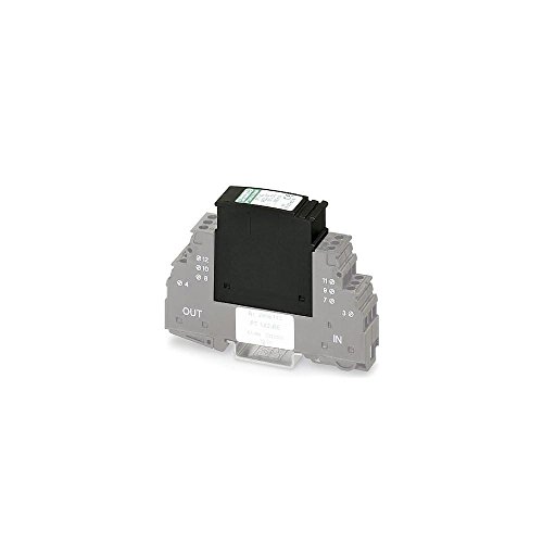 PHOENIX CONTACT PT 1X2-12DC-ST Überspannungsschutzstecker mit Schutzschaltung für Einen 2-Adrigen Erdpotenzialfrei Betriebenen Signalkreis, Tiefschwarz, 12 V DC, 450 mA, HART-Fähig, 10 Stück PHOENIX CONTACT PT 1X2-12DC-ST Überspannungsschutzstecker mit Schutzschaltung für Einen 2-Adrigen Erdpotenzialfrei Betriebenen Signalkreis, Tiefschwarz, 12 V DC, 450 mA, HART-Fähig, 10 Stück von PHOENIX CONTACT