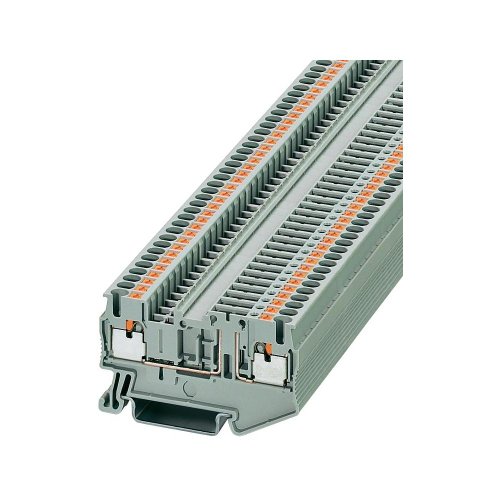 PHOENIX CONTACT PT 2,5-TG Trennklemme, Grau, 400 V, 16 A, Push-in-Anschluss, 0,14 mm² - 4 mm² Querschnitt, 62 mm Länge, 5.2 mm Breite, 50 Stück PHOENIX CONTACT PT 2,5-TG Trennklemme, Grau, 400 V, 16 A, Push-in-Anschluss, 0,14 mm² - 4 mm² Querschnitt, 62 mm Länge, 5.2 mm Breite, 50 Stück von PHOENIX CONTACT