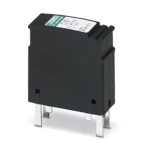 PHOENIX CONTACT PT 2X2-FF-ST Überspannungsschutzstecker für Foundation Fieldbus, Schwarz, 32 V DC, 1.6 A, 10 Stück von PHOENIX CONTACT