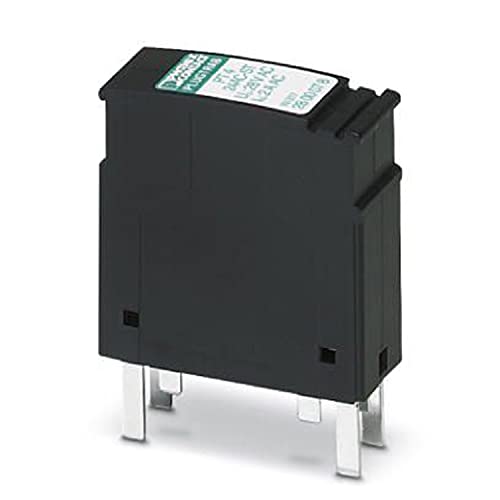 PHOENIX CONTACT PT 4-24AC-ST Überspannungsschutzstecker mit Schutzschaltung für Einen 4-Adrigen Erdpotenzialfrei Betriebenen Signalkreis, Tiefschwarz, 24 V AC, 500 mA PHOENIX CONTACT PT 4-24AC-ST Überspannungsschutzstecker mit Schutzschaltung für Einen 4-Adrigen Erdpotenzialfrei Betriebenen Signalkreis, Tiefschwarz, 24 V AC, 500 mA von PHOENIX CONTACT