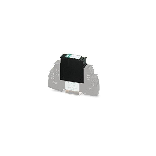 PHOENIX CONTACT PT 4-5DC-ST Überspannungsschutzstecker mit Schutzschaltung für Einen 4-Adrigen Erdpotenzialfrei Betriebenen Signalkreis, 5 V DC, 10 Stück von PHOENIX CONTACT