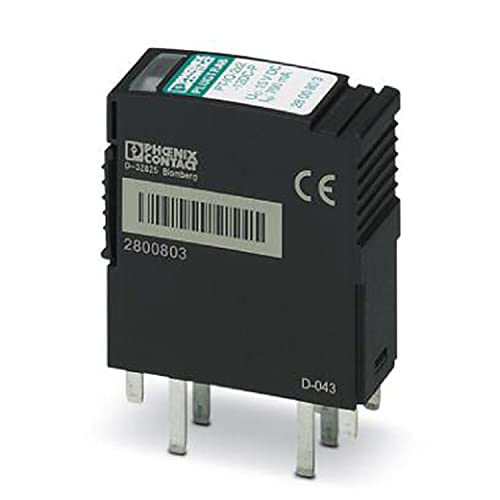 PHOENIX CONTACT PT-IQ-2X2-12DC-P Überspannungsschutzstecker mit Integrierter Mehrstufiger Statusanzeige am Modul für zwei 2-adrige erdpotenzialfrei betriebene Signalkreise Nennspannung 12 V DC von PHOENIX CONTACT