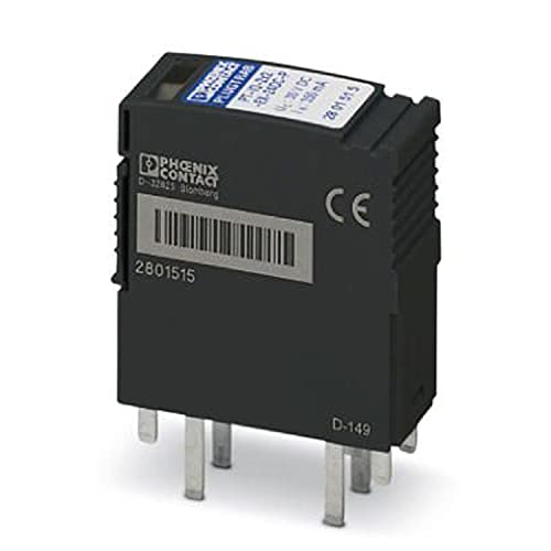 PHOENIX CONTACT PT-IQ-2X2-EX-24DC-P Überspannungsschutzstecker mit Integrierter Mehrstufiger Statusanzeige am Modul für zwei 2-adrige erdpotenzialfrei betriebene Ex-i-Signalkreise Nennspannung 24 V DC PHOENIX CONTACT PT-IQ-2X2-EX-24DC-P Überspannungsschutzstecker mit Integrierter Mehrstufiger Statusanzeige am Modul für zwei 2-adrige erdpotenzialfrei betriebene Ex-i-Signalkreise Nennspannung 24 V DC von PHOENIX CONTACT