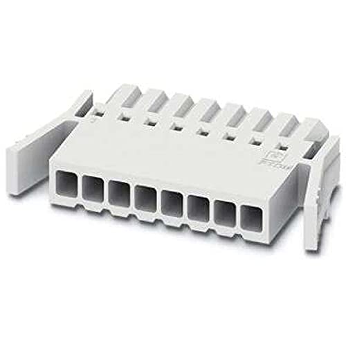 PHOENIX CONTACT PTCM 0.5/8-PL-2.5 WH Leiterplattensteckverbinder, 0.75 mm² Nennquerschnitt, 6A, 160V, 8 Potenziale, 8 Polzahl, 1 Reihen, 2.5mm Rastermaß, Weiß, 100 Stück PHOENIX CONTACT PTCM 0.5/8-PL-2.5 WH Leiterplattensteckverbinder, 0.75 mm² Nennquerschnitt, 6A, 160V, 8 Potenziale, 8 Polzahl, 1 Reihen, 2.5mm Rastermaß, Weiß, 100 Stück von PHOENIX CONTACT