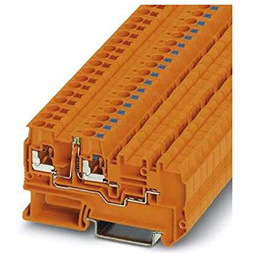 PHOENIX CONTACT PTIO-IN 2,5/3-LED 24 GN Initiatoren-/Aktorenklemme, Einspeiseklemme, 24 V, 13,5 A, Anzahl der Anschlüsse 2, Querschnitt 0,2 mm²-4 mm², AWG 24-12, Breite 7 mm, orange, 10 Stück PHOENIX CONTACT PTIO-IN 2,5/3-LED 24 GN Initiatoren-/Aktorenklemme, Einspeiseklemme, 24 V, 13,5 A, Anzahl der Anschlüsse 2, Querschnitt 0,2 mm²-4 mm², AWG 24-12, Breite 7 mm, orange, 10 Stück von PHOENIX CONTACT