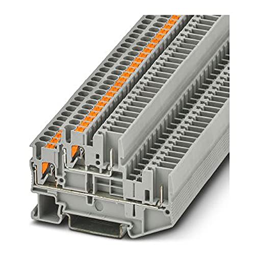 PHOENIX CONTACT PTTB 2,5/2P Doppelstockklemme, Grau, 0.14 mm² - 4 mm² Querschnitt, 5.2 mm Breite, 50 Stück PHOENIX CONTACT PTTB 2,5/2P Doppelstockklemme, Grau, 0.14 mm² - 4 mm² Querschnitt, 5.2 mm Breite, 50 Stück von PHOENIX CONTACT