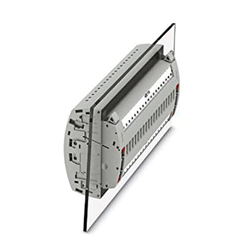 PHOENIX CONTACT PTWE 6-2/F19 Prüfsteckleiste, VDE Kodiert Typ F19, Grau, 38 Anschlüsse, 19 Polzahl, 0.5 mm² - 10 mm² Querschnitt, 188.6 mm Breite, 56.5 mm Höhe von PHOENIX CONTACT