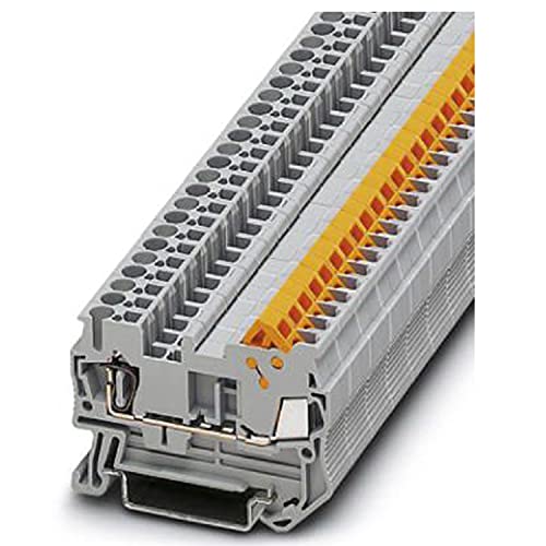PHOENIX CONTACT QTCS 1,5 Durchgangsklemme, Grau, 0.25 mm² - 1.5 mm² Querschnitt, 5.2 mm Breite, 50 Stück PHOENIX CONTACT QTCS 1,5 Durchgangsklemme, Grau, 0.25 mm² - 1.5 mm² Querschnitt, 5.2 mm Breite, 50 Stück von PHOENIX CONTACT