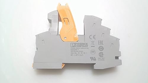 PHOENIX CONTACT RIF-1-BPT/2X21 Relaissockel für Miniaturleistungsrelais mit 1- Oder 2-Wechslern oder baugleiche Solid-State-Relais zur Montage auf NS 35/7.5, 10 Stück PHOENIX CONTACT RIF-1-BPT/2X21 Relaissockel für Miniaturleistungsrelais mit 1- Oder 2-Wechslern oder baugleiche Solid-State-Relais zur Montage auf NS 35/7.5, 10 Stück von PHOENIX CONTACT