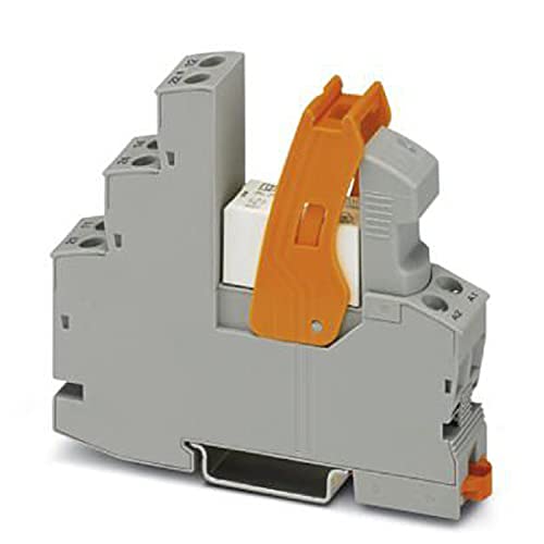 PHOENIX CONTACT RIF-1-RSC-LDP-24DC/1IC Vormontiertes Relaismodul mit Schraubanschluss, Relaissockel, Leistungskontaktrelais, Steckbarem Anzeige/Entstörmodul, Haltebügel, 10 Stück PHOENIX CONTACT RIF-1-RSC-LDP-24DC/1IC Vormontiertes Relaismodul mit Schraubanschluss, Relaissockel, Leistungskontaktrelais, Steckbarem Anzeige/Entstörmodul, Haltebügel, 10 Stück von PHOENIX CONTACT