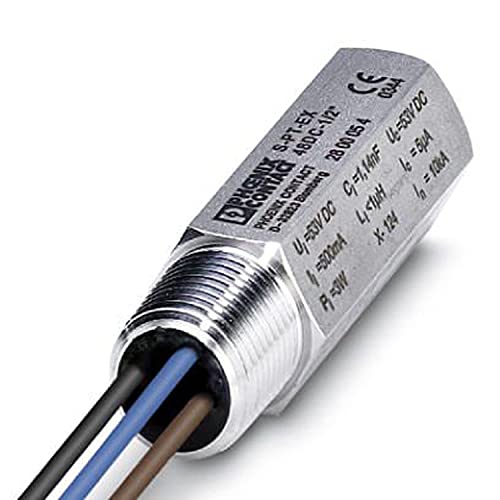 PHOENIX CONTACT S-PT-EX-48DC-1/2" Überspannungsschutzgerät für Einen erdpotenzialfrei betriebenen Signalkreis, 2 Polzahl, Silberfarben PHOENIX CONTACT S-PT-EX-48DC-1/2" Überspannungsschutzgerät für Einen erdpotenzialfrei betriebenen Signalkreis, 2 Polzahl, Silberfarben von PHOENIX CONTACT