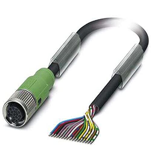 PHOENIX CONTACT SAC-17P-15.0-PVC/FS SCO Sensor/Aktor-Kabel, 17 Polig, 15m Kabellänge, Schwarz PHOENIX CONTACT SAC-17P-15.0-PVC/FS SCO Sensor/Aktor-Kabel, 17 Polig, 15m Kabellänge, Schwarz von PHOENIX CONTACT