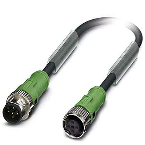 PHOENIX CONTACT SAC-17P-MS/1.0-PUR/FS SCO Sensor/Aktor Kabel, 17-Polig, Schwarz, A Kodierung, 1m Kabellänge von PHOENIX CONTACT