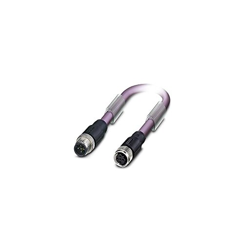 PHOENIX CONTACT SAC-2P-M12MSB/5.0-910/M12FSB Bussystem-Kabel 12 MBit/s, 2-Polig, M12 Stecker Gerade, B Kodierung, 5m Kabellänge, Violett PHOENIX CONTACT SAC-2P-M12MSB/5.0-910/M12FSB Bussystem-Kabel 12 MBit/s, 2-Polig, M12 Stecker Gerade, B Kodierung, 5m Kabellänge, Violett von PHOENIX CONTACT