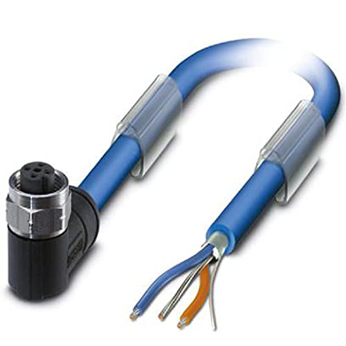 PHOENIX CONTACT SAC-3P-2.0-961/M12FR VA Bussystem Kabel, 31.25 kBit/s Profibus Pa, 3 Polig, Geschirmt, 2m Kabellänge, 159.500g, Blau von PHOENIX CONTACT