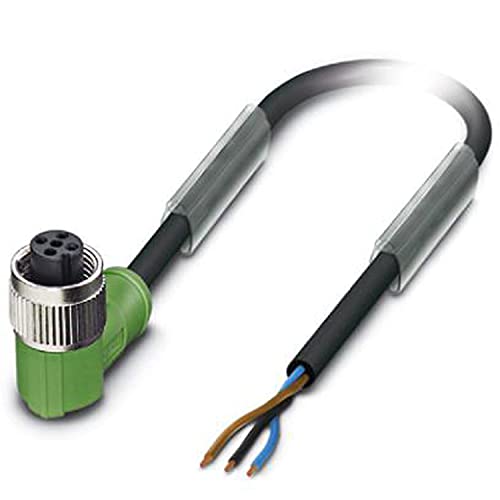 PHOENIX CONTACT SAC-3P-5.0-PVC/M12FR Sensor/Aktor Kabel, 3-Polig, A Kodierung, 5m Kabellänge, Schwarz PHOENIX CONTACT SAC-3P-5.0-PVC/M12FR Sensor/Aktor Kabel, 3-Polig, A Kodierung, 5m Kabellänge, Schwarz von PHOENIX CONTACT