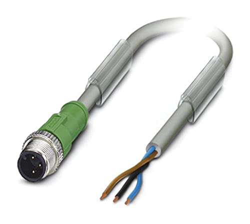Phoenix Contact SAC-3P-M12MS konfektioniertes Sensorkabel 3-adrig, Stecker, Länge 5m von PHOENIX CONTACT