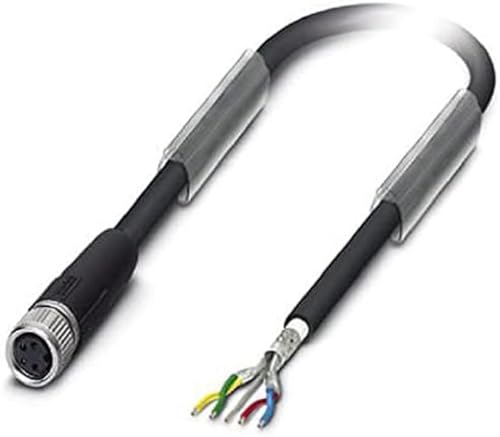 PHOENIX CONTACT SAC-4P-15.0-950/M 8FS Bussystem Kabel, Interbus, 4 Polig, PUR Halogenfrei, Geschirmt, Freies Leitungsende, 15m Kabellänge, Schwarz PHOENIX CONTACT SAC-4P-15.0-950/M 8FS Bussystem Kabel, Interbus, 4 Polig, PUR Halogenfrei, Geschirmt, Freies Leitungsende, 15m Kabellänge, Schwarz von PHOENIX CONTACT