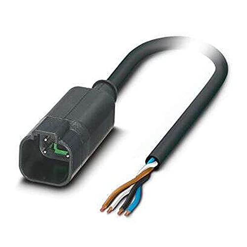 PHOENIX CONTACT SAC-4P-DTMS/1.5-PUR Sensor/Aktor Kabel, 4-Polig, 1.5m Kabellänge, 100.700g, Schwarzgrau PHOENIX CONTACT SAC-4P-DTMS/1.5-PUR Sensor/Aktor Kabel, 4-Polig, 1.5m Kabellänge, 100.700g, Schwarzgrau von PHOENIX CONTACT