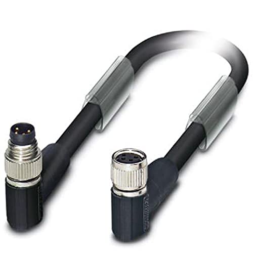 PHOENIX CONTACT SAC-4P-M 8MR/0.13-950/M 8FR Bussystem-Kabel, 4 Polig, Stecker Gewinkelt M8, 0.13m Kabellänge, Schwarz PHOENIX CONTACT SAC-4P-M 8MR/0.13-950/M 8FR Bussystem-Kabel, 4 Polig, Stecker Gewinkelt M8, 0.13m Kabellänge, Schwarz von PHOENIX CONTACT