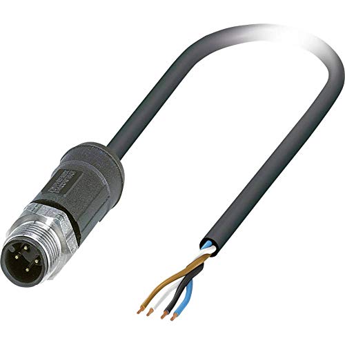 PHOENIX CONTACT SAC-4P-M12MS/2.0-28X OD Sensor/Aktor-Kabel, 4 Polig, M12 Stecker Gerade, A Kodierung, 2m Kabellänge, Schwarzgrau PHOENIX CONTACT SAC-4P-M12MS/2.0-28X OD Sensor/Aktor-Kabel, 4 Polig, M12 Stecker Gerade, A Kodierung, 2m Kabellänge, Schwarzgrau von PHOENIX CONTACT